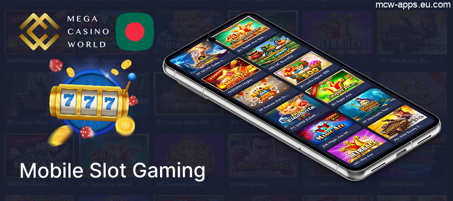 Playing MCW mobile slots on the go