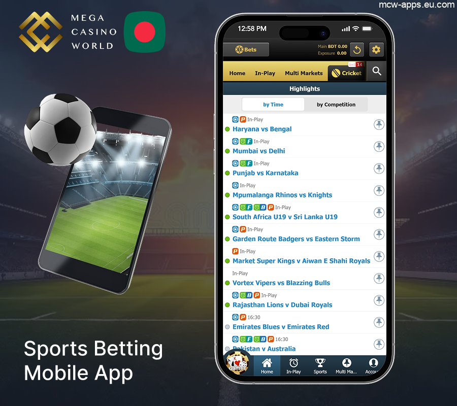 Mobile Sports Betting with the MCW App